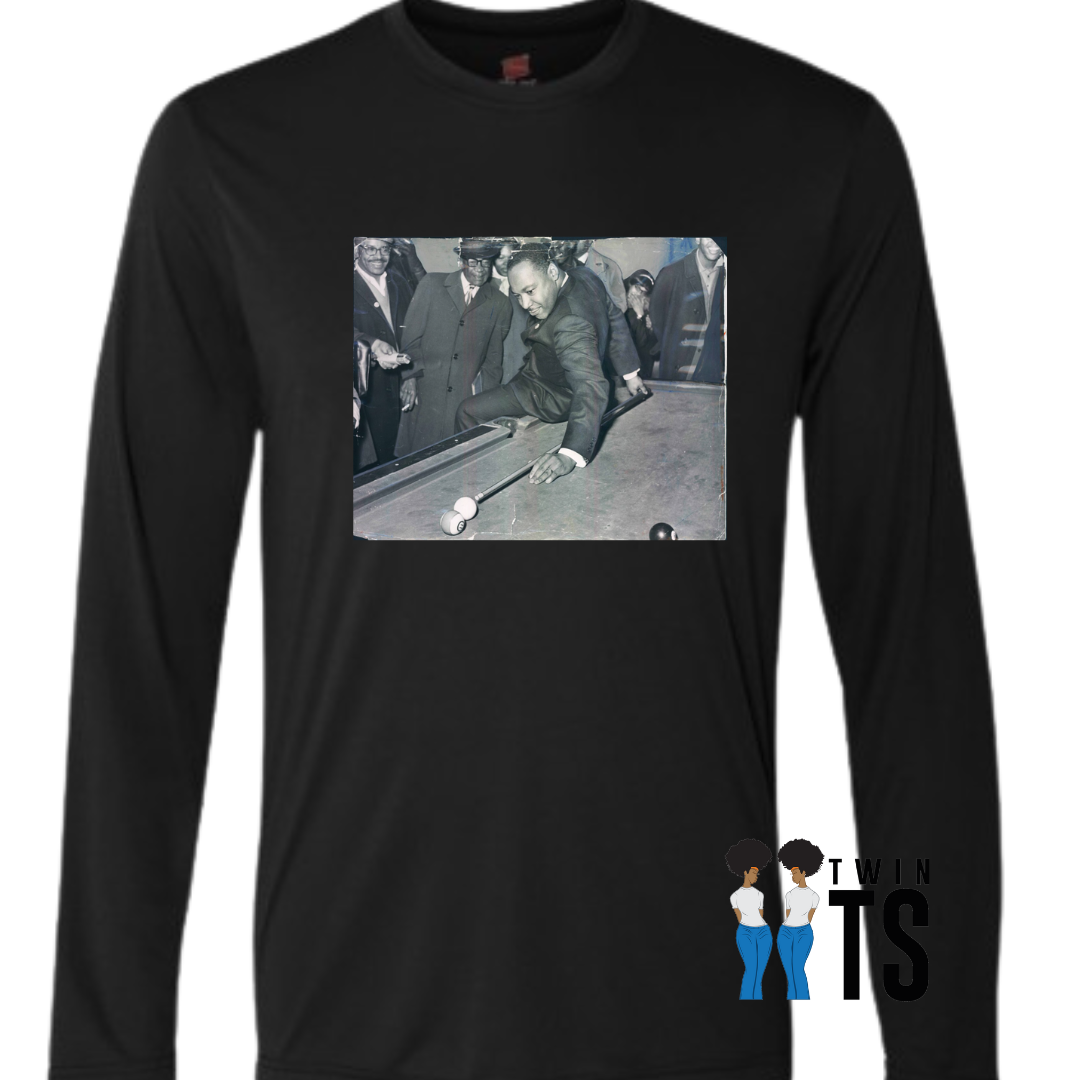 Martin Luther King Jr. Pool Hall Picture Shirt