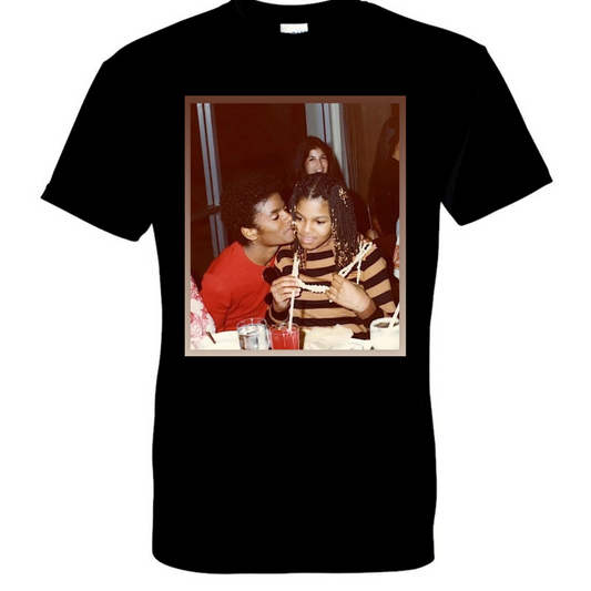Michael and Janet Jackson Picture Shirt